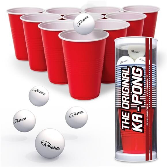 Other - Sports Ka-Pong Plastic Cup Party Game Set 22 Plastic Cups  4 white Balls